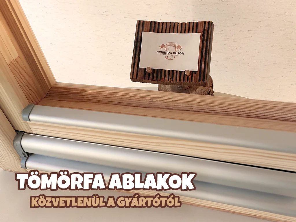 Fa ablak gyártás