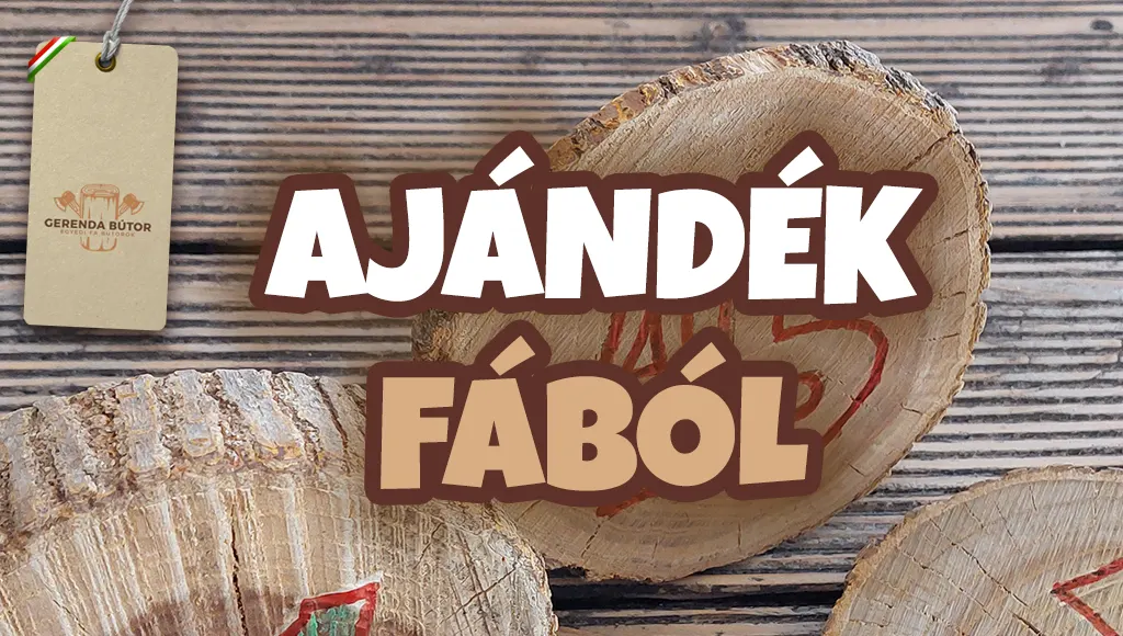 ajándék fából webshop