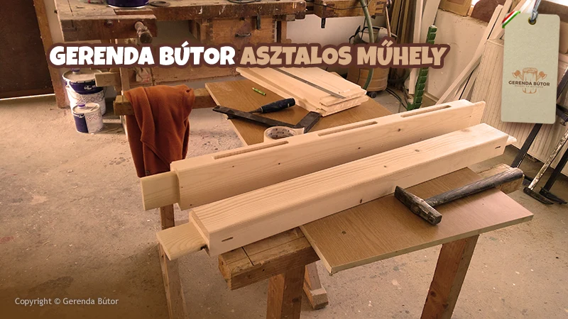 Egyedi gerenda bútor gyártás