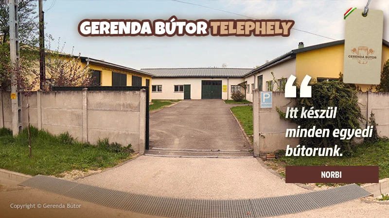 Egyedi gerenda bútor gyártás