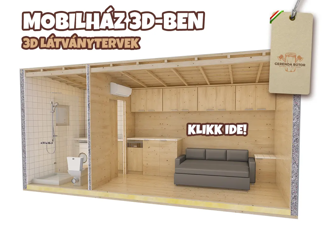 Mobilház 3D tervv