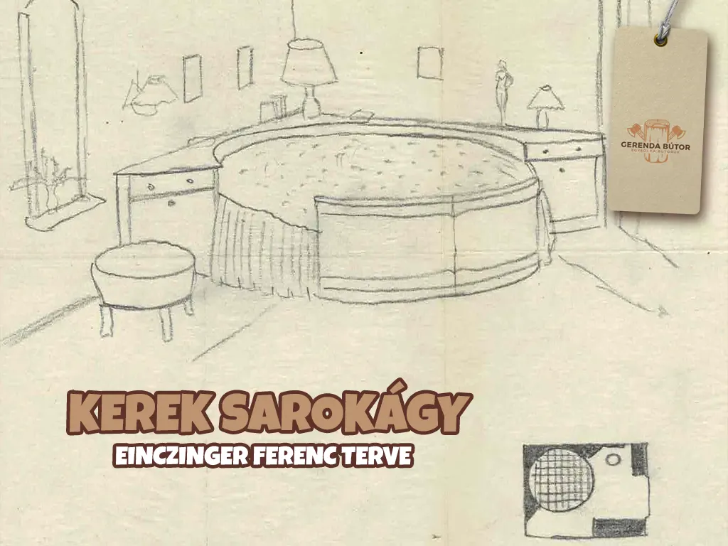 kerek sarokágy